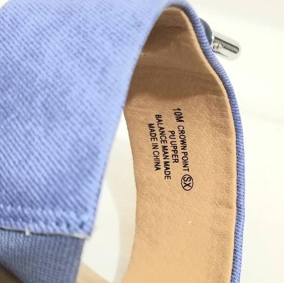 Aerosoles Women's Crown Point Knotted Thong Chambray Band Flat Sandals, size 10M - Picture 6 of 6